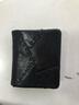 BOYCLN品牌 手工真皮短款錢包男多卡位手抓包拉鏈皮夾 頭層牛皮通勤錢夾 黑色 曬單實拍圖