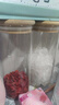 青蘋(píng)果 家用玻璃瓶帶蓋收納密封罐食品級裝茶葉罐儲存罐雜糧盒儲物小罐 【實(shí)發(fā)2只】450ML口徑6.5cm 曬單實(shí)拍圖