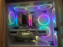 长城（Great Wall）阿基米德9 PRO白色电脑机箱（360水冷位/磁吸玻璃翻门/0.8mm厚侧板/5硬盘位/10风扇位/4090显卡） 实拍图