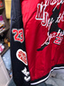 NIKE JORDAN 耐克AJ童裝男童梭織夾克春秋拼色時尚兒童上衣外套 杰斯特紅 150 /72 【建議身高140-152cm】 曬單實拍圖