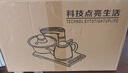 自動(dòng)上水燒水壺泡茶電茶壺智能電茶爐整套功夫茶具套裝家用可嵌入式37*20 自動(dòng)上水(三合一)電熱爐-不銹鋼-黑 曬單實(shí)拍圖