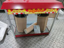 鴻藝西廚爆米花機(jī)商用擺攤用新款全自動(dòng)機(jī)器電熱爆玉米苞米花膨化機(jī)器小型新型爆谷機(jī)三合一爆米花的專用鍋 大屋頂紅色雙鍋爆米花機(jī)-帶保溫 曬單實(shí)拍圖
