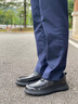 他她Tata商務(wù)休閑皮鞋男士真皮通勤秋冬TFE01DM4 黑色（單里） 43 曬單實(shí)拍圖
