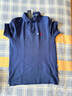 Polo Ralph Lauren 拉夫勞倫【七夕禮物】男裝 經(jīng)典款修身網(wǎng)眼布短袖網(wǎng)球衫RL13503 400-藍色 S 曬單實拍圖