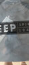 JEEP SPIRIT美式復(fù)古重磅阿美咔嘰純棉短袖亨利衫男裝健身硬漢t恤半袖 P802黑色 2XL (175-185斤) 曬單實(shí)拍圖