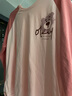 貓人（MiiOW）女士睡衣女春秋女士純棉圓領(lǐng)長(zhǎng)袖套頭可愛(ài)可外穿家居服 曬單實(shí)拍圖