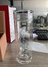 思寶玻璃杯(SIBAO)水晶之夢雙層玻璃杯泡茶帶過濾高顏值水杯禮品杯子 【360ml】水晶之夢2號 曬單實(shí)拍圖