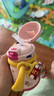 babycare兒童保溫杯嬰兒寶寶學飲杯吸管水杯水壺霸王龍不銹鋼保溫杯300ml 曬單實拍圖