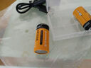 德力普（Delipow）USB充電電池CR123A鋰電池3.7V 16340鋰電池適用醫(yī)療儀器激光筆光固化燈夜視儀手電筒相機 曬單實拍圖
