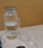 樂(lè )扣樂(lè )扣玻璃冷水壺帶把手耐熱高溫涼水壺家用涼白開(kāi)水杯大容量花茶泡茶壺 1.6L+水杯400ml*2 曬單實(shí)拍圖