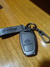 馳界適用于23款北京現代新勝達鑰匙套2013/15/17款第四代車(chē)全包殼扣 智能A款【槍棕】圓環(huán)繩扣 曬單實(shí)拍圖