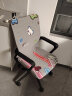 得力（deli）91103 简约时尚办公椅 人体工学电脑椅 居家书房座椅  雅致灰 实拍图