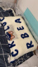 艾薇 枕头套磨毛枕套一对儿童枕套卡通学生单人枕套 幸运熊 48*74cm 实拍图