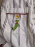 野獸派家居（tbh）睡衣男 全棉家居服套裝 熊貓嘭嘭 四季可外穿長(zhǎng)袖情侶睡衣 磨毛棉家居服 奶白 M 曬單實(shí)拍圖
