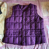 暖冬鴨鴨70歲老奶奶老太太羽絨棉馬甲冬季中老年大碼保暖背心輕便加肥加大 葡萄紫 3XL 曬單實(shí)拍圖