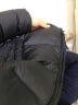 坦博尔2023年秋冬新款羽绒服女时尚韩版短款潮流面包服外套TD238350 黑色 155/80A 实拍图