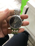 天梭（TISSOT）【官方授權店】卡森臻我系列80機械機芯男表商務(wù)手表男士瑞士腕表 黑盤(pán)鋼帶T122.407.11.051.00 曬單實(shí)拍圖