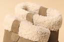 百麗（Belle）時(shí)尚舒適高幫休閑鞋女商場同款鞋D4Q1DDD4 卡其色 38 (240mm) 曬單實(shí)拍圖