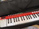 midiplusX8 X6 PRO 半配重MIDI键盘88 61 49键 专业编曲控制器键盘 49键红色X4PROMINI【mini琴键】 +踏板 实拍图