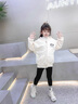 酷樂羊女童外套春秋款2025新款洋氣兒童裝小女孩長(zhǎng)耳朵連帽春裝韓版衛(wèi)衣 米白色【春秋款】 140 曬單實(shí)拍圖