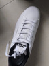 安踏男鞋板鞋男2026春季新款男士透氣低幫平底休閑鞋潮滑板鞋子男 安踏白/黑-8053 42 曬單實(shí)拍圖