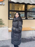 高梵黑金鵝絨服機能4.0五格羽絨服男女同款中長款冬裝外套 高定騎士黑 XS 曬單實拍圖