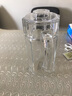 樂(lè )美雅涼白開(kāi)冷水壺玻璃水壺家用大容量冷水壺茶壺檸檬果汁扎壺 1600ml八角直身 曬單實(shí)拍圖