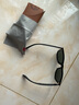 雷朋（RayBan）太陽眼鏡徒步旅行者方形鏡框簡約潮流舒適兒童防曬墨鏡0RJ9052S 100/11黑色鏡框灰色漸變色鏡片 尺寸47 曬單實(shí)拍圖