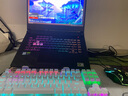 狼蛛（AULA） F3087機械鍵盤(pán)鼠標套裝 87鍵拼色鍵盤(pán) 全鍵無(wú)沖 小型便攜式鍵線(xiàn)分離 電競游戲辦公筆記本電腦鍵盤(pán) 【側刻微灰塵等高線(xiàn)】-鍵鼠套裝 青軸 曬單實(shí)拍圖