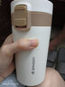邦達（bangda） （ BDA159）保溫杯女隨行咖啡杯日式高顏值車(chē)載學(xué)生水杯子定制 磨砂白 300ml 曬單實(shí)拍圖