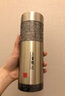言易【七夕情人節(jié)禮物】高檔銀杯子999足銀內(nèi)膽銀水杯銀茶杯銀保溫杯 青銅色【999足銀內(nèi)膽+檢測證書】 曬單實拍圖