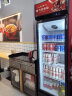 新飞（Frestec）商用大容量展示柜冷藏柜饮料柜超市便利店冰箱立式冰柜水果蛋糕柜食品留样柜 单门风冷黑红下机288L 实拍图