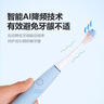 小天才 X oclean兒童牙刷智能家居 兒童電動牙刷軟毛全A1K智能聲波震動防水美國杜邦生日禮物女孩男孩 A1K藍(lán) 曬單實拍圖