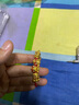 明牌珠寶 足金3D硬金黃金串珠金獅迎財福字轉運珠送禮AFP0412定價(jià) 批次不同福字有所不同以實(shí)物為準 約2.14-2.33克 曬單實(shí)拍圖