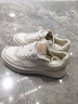 Clarks其樂輕盈系列女鞋新品透氣時尚厚底簡約輕盈防滑休閑板鞋 白色 261747264 39.5 曬單實拍圖