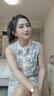 DAZZLE地素 半身裙2024夏季新款女裝四季針織獎杯提花毛衫短裙 白色 XS 曬單實拍圖