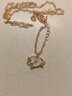 南有栗925銀項鏈女愛(ài)心形吊墜小眾設計鎖骨鏈三八節禮物生日送女友老婆 曬單實(shí)拍圖
