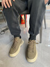 森馬男鞋高幫2025秋冬新款休閑百搭馬丁靴男士厚底工裝短靴加絨棉鞋男 黑色 42 曬單實(shí)拍圖