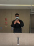 可揚(yáng)慕運(yùn)動(dòng)外套男春秋冬季連帽衣服夾克潮牌情侶棒球服重磅學(xué)生男裝秋裝 文1155 黑色 3XL 曬單實(shí)拍圖