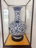 法帝班奧 FADYBORL景德鎮(zhèn)陶瓷仿古青花纏枝蓮花瓶插花特大號家居客廳博古架裝飾擺件 中號手繪青花瓷纏枝蓮賞瓶 曬單實拍圖