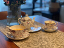 ROYAL ALBERT英國皇家阿爾伯特骨瓷茶具咖啡杯英式咖啡壺百年系列 英國印花壺杯碟組 3件套 曬單實(shí)拍圖