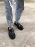 TYKT品牌飛織鞋男款夏季新款透氣網(wǎng)面運動鞋百搭潮軟底休閑鞋椰子鞋 黑色 40 曬單實拍圖