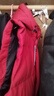 雪中飛羽絨服背心男士防寒秋冬季保暖可拆卸帽短款時(shí)尚休閑馬甲 紅色185 曬單實(shí)拍圖