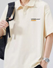 羅蒙polo衫純棉短袖男士夏季男款2025新款男生寬松冰絲t恤男裝上衣服 杏色 L (120-140斤) 曬單實(shí)拍圖