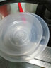 收米（ShouMi）微波爐蓋子4件套 冰箱圓形塑料透明保鮮蓋碗蓋 四件套 曬單實(shí)拍圖