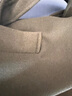 HOUQIYE冬款毛呢大衣長(cháng)款呢大衣男韓版長(cháng)款拉風(fēng)休閑呢大衣 軍綠色 2XL 曬單實(shí)拍圖