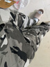 熟翠（SHUCUI）春夏款男士休閑褲韓版潮牌修身束腳褲個(gè)性百搭時(shí)尚松緊腰多口袋工裝褲子男潮流迷彩褲 WJL-691C灰色迷彩 31碼(腰圍2尺4) 曬單實(shí)拍圖