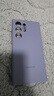 三星（SAMSUNG）Galaxy S24 Ultra 智能視窗保護(hù)殼翻蓋手機(jī)套 原廠手機(jī)殼 紫色 曬單實(shí)拍圖