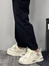 馬克華菲男鞋秋季休閑板鞋男款2025新款厚底小白鞋男百搭潮流增高面包鞋子 米白 【七夕送男友】 41 標準運動(dòng)鞋碼 【七夕送男友】 曬單實(shí)拍圖
