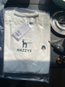 哈吉斯（HAZZYS）男裝 夏季男上衣華夫格垂感寬松圓領(lǐng)T恤男ASTZE0BBX57 曬單實(shí)拍圖
